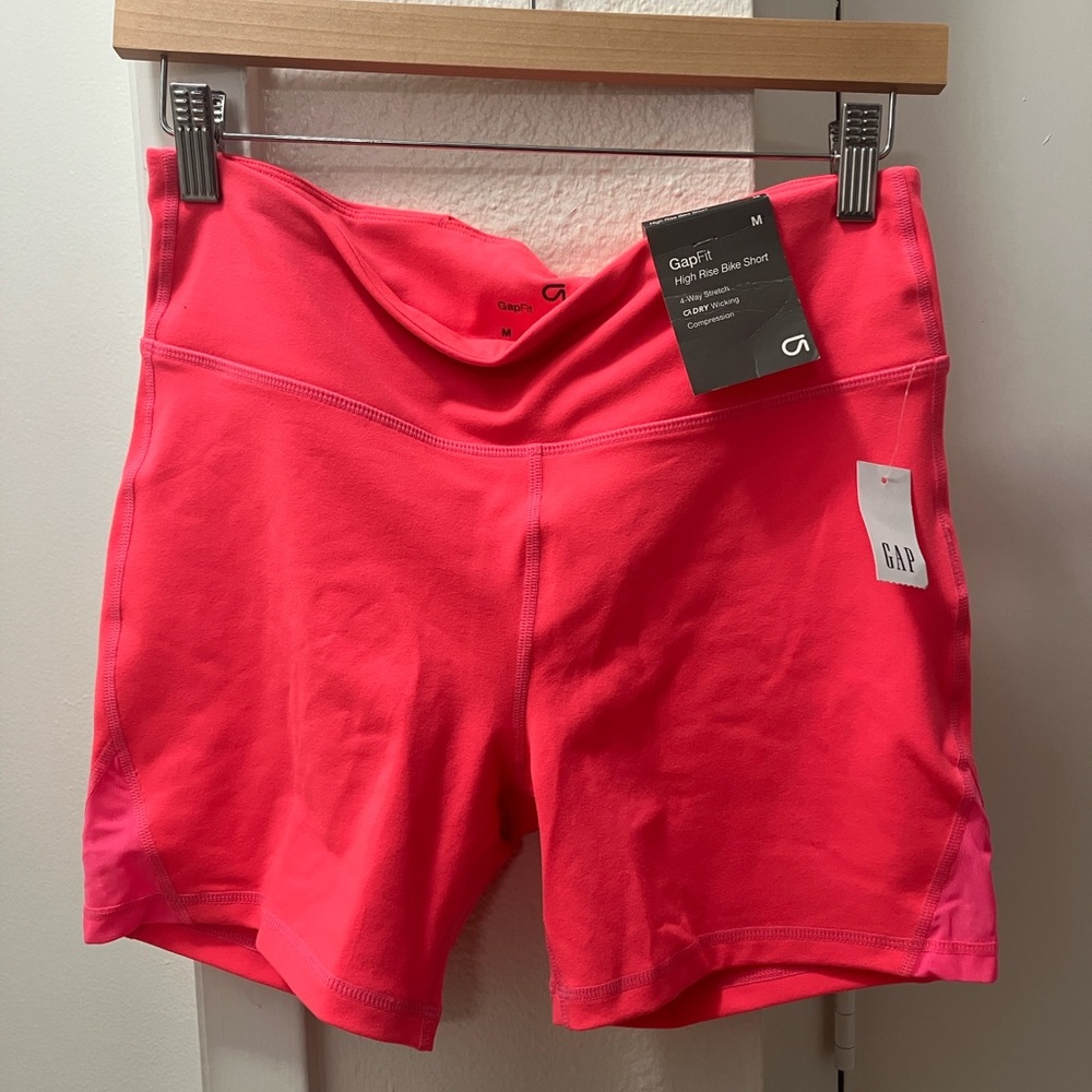 GAP Women's Pink High Rise Shorts
